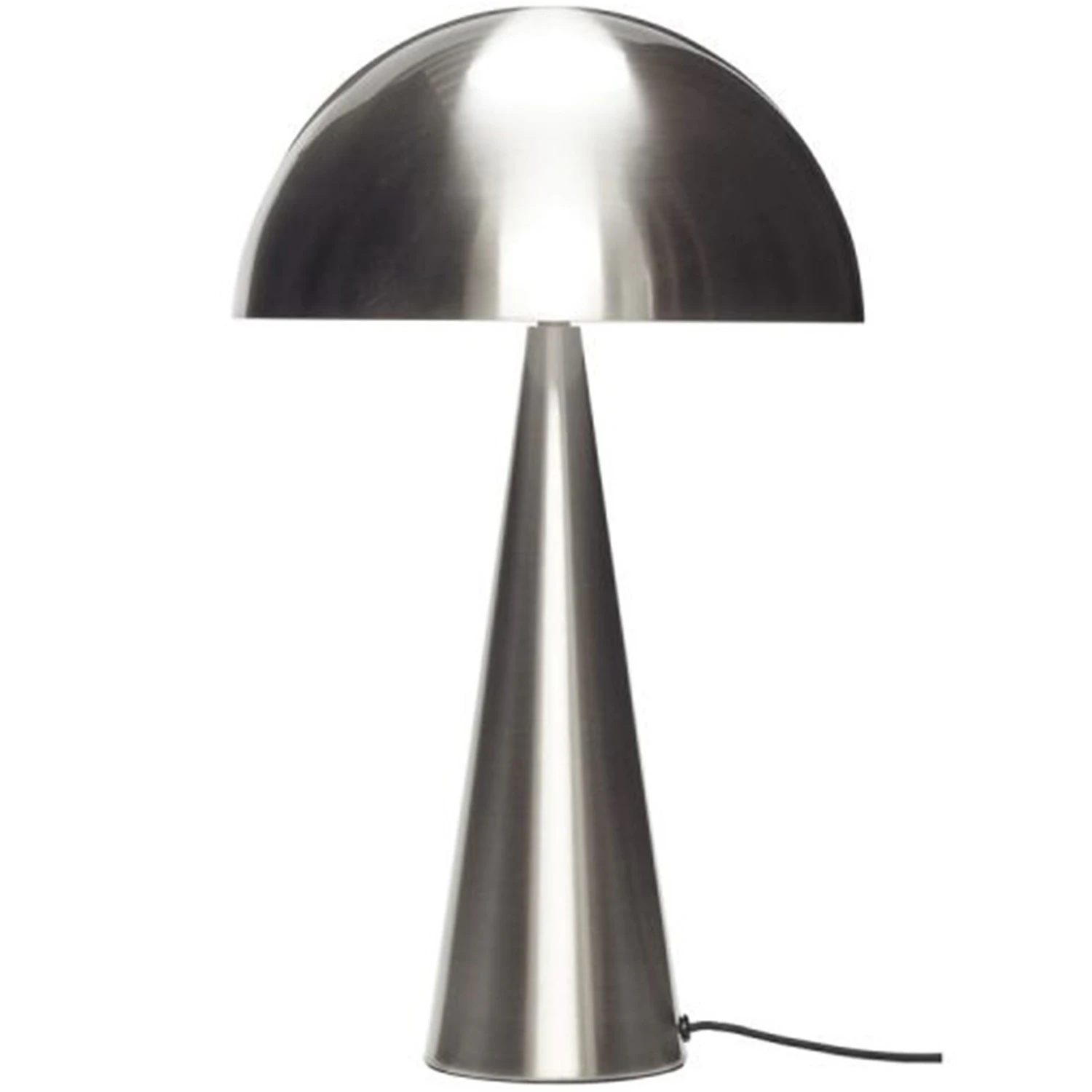 Hübsch Mush Tall Bordslampa Nickel - Bordslampor Järn Nickel - 991108