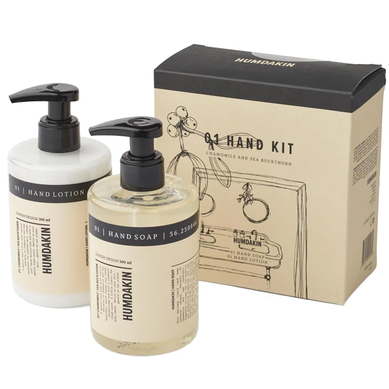 Handvårdsset 2x300 ml 01 Chamomile & Sea Buckthorn