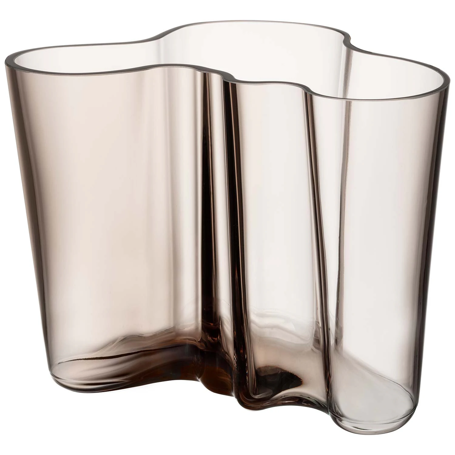 Iittala Aalto Vas 16 Cm Linen - Vaser Glas Linen - 1051436