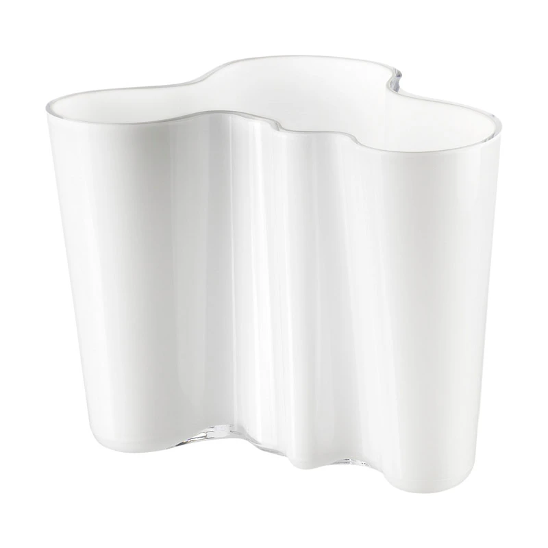 Iittala Aalto Vas 16 Cm Vit - Vaser Glas Vit - 1007042