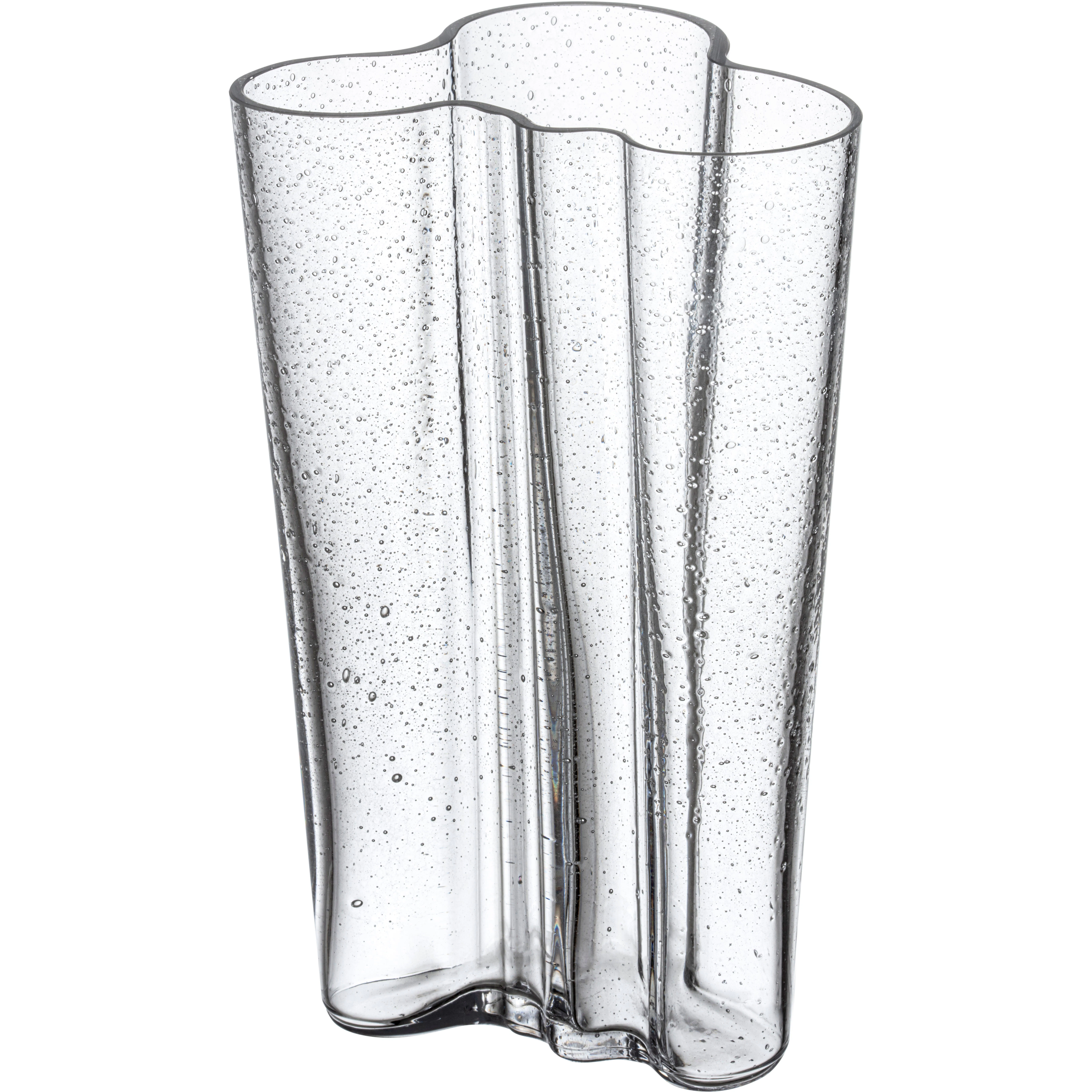 Iittala Aalto Vas Bubbelglas 20 Cm - Vaser Munbl&aring;st Glas Klar - 1084773