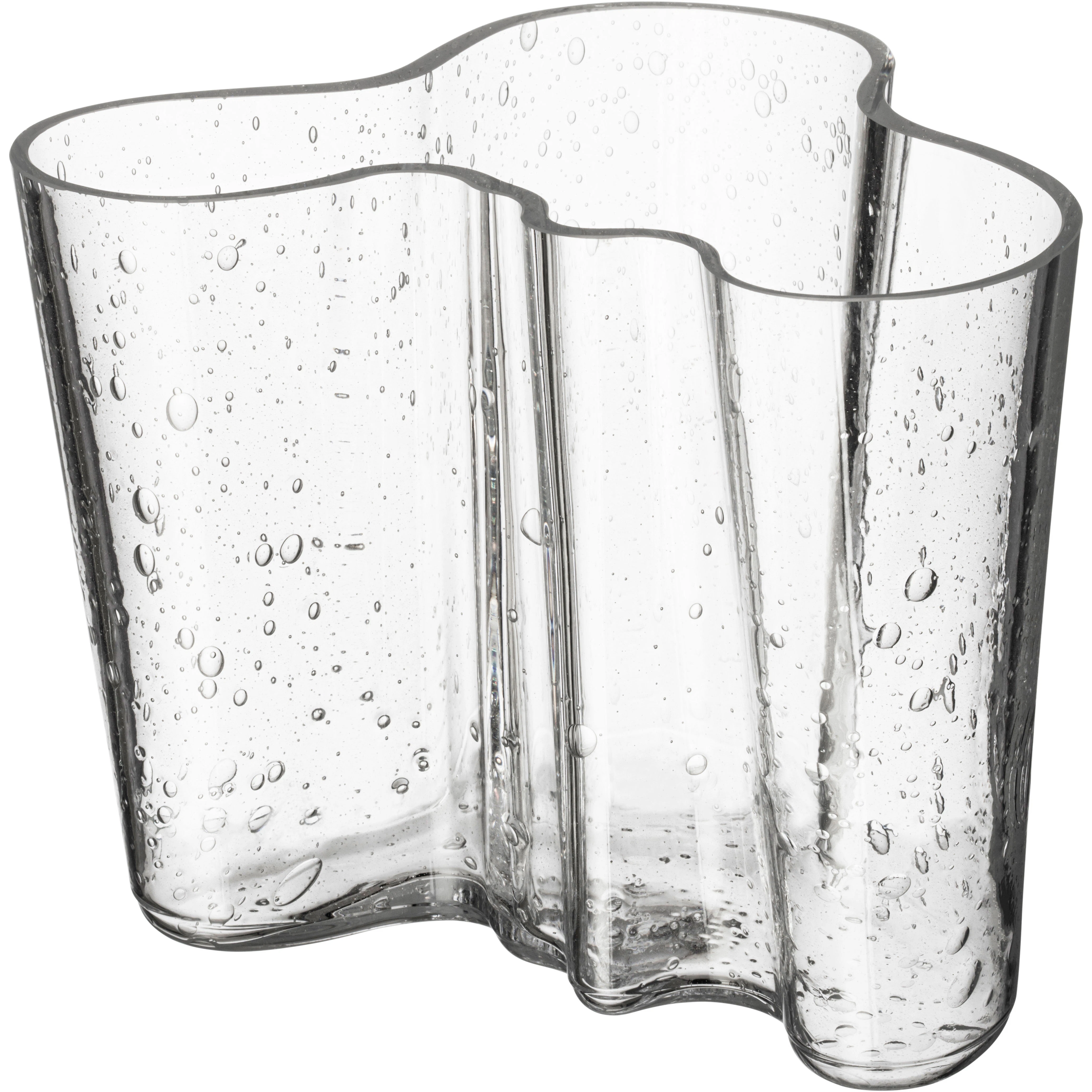 Iittala Aalto Vas Bubbelglas 16 Cm - Vaser Munbl&aring;st Glas Klar - 1084772