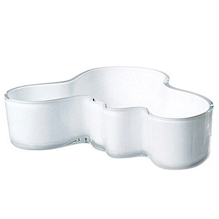 Iittala Alvar Aalto Sk&aring;l Opal - Dessertsk&aring;lar Vit - 1007036