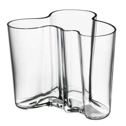 Iittala Alvar Aalto Vas 12 Cm - Vaser Munbl&aring;st Glas Klar - 1007039