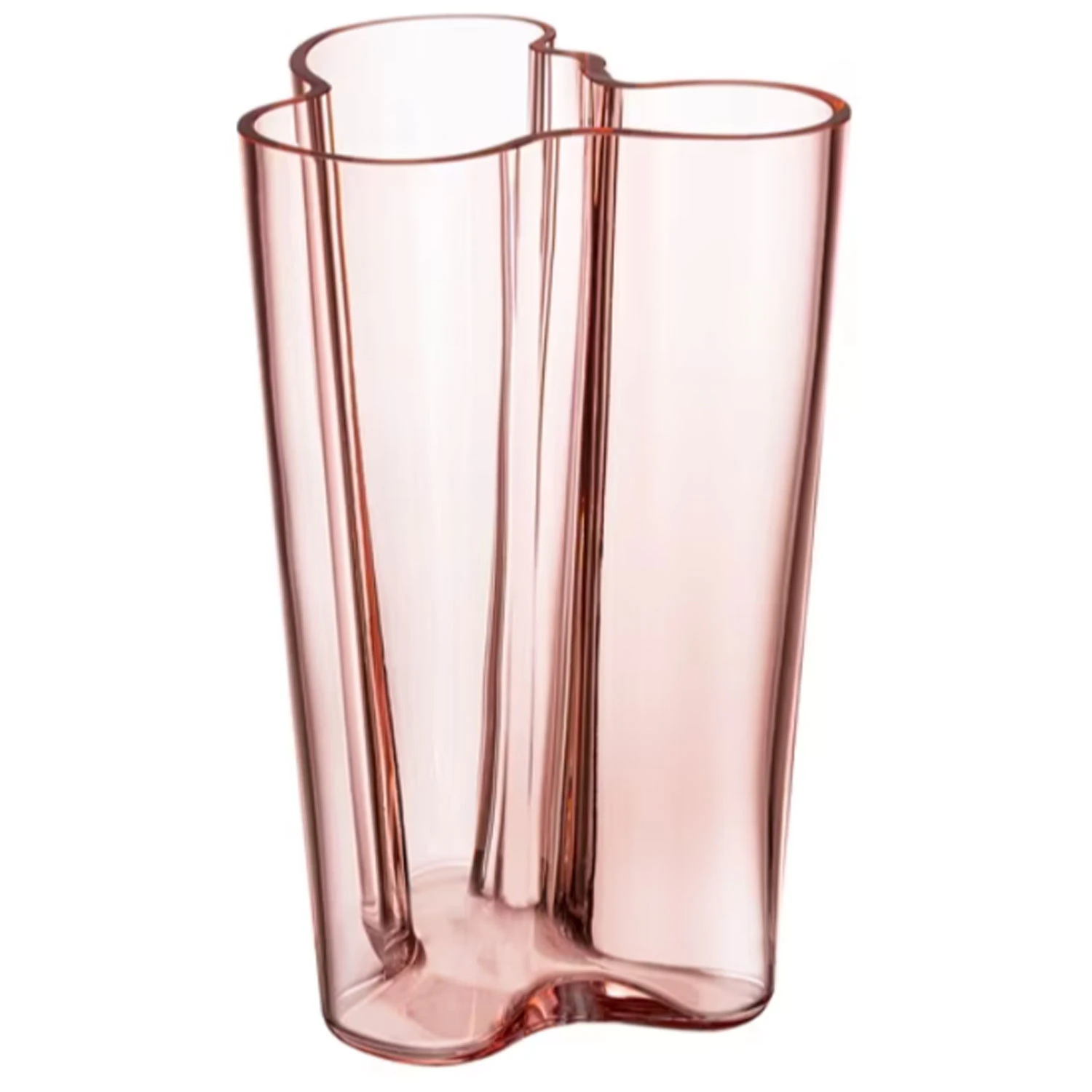 Iittala Alvar Aalto Vas 25,1 Cm Laxrosa - Vaser Glas Rosa - 1007735