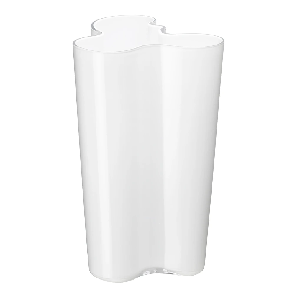 Iittala Alvar Aalto Vas 25,1 Cm Vit - Vaser Glas Vit - 1007155