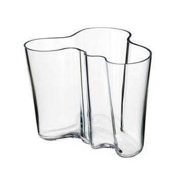 Iittala Alvar Aalto Vas Klar 9,5 Cm - Vaser Klar - 1007037