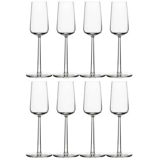 Iittala Essence Champagne 21 Cl 8-pack - Champagneglas Glas Klar - 1009139-8PCS