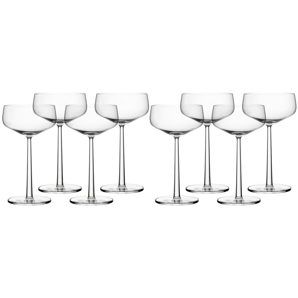 Iittala Essence Cocktail 31 Cl 8-pack - Martiniglas & Cocktailglas Glas Klar - 1052711-8PCS
