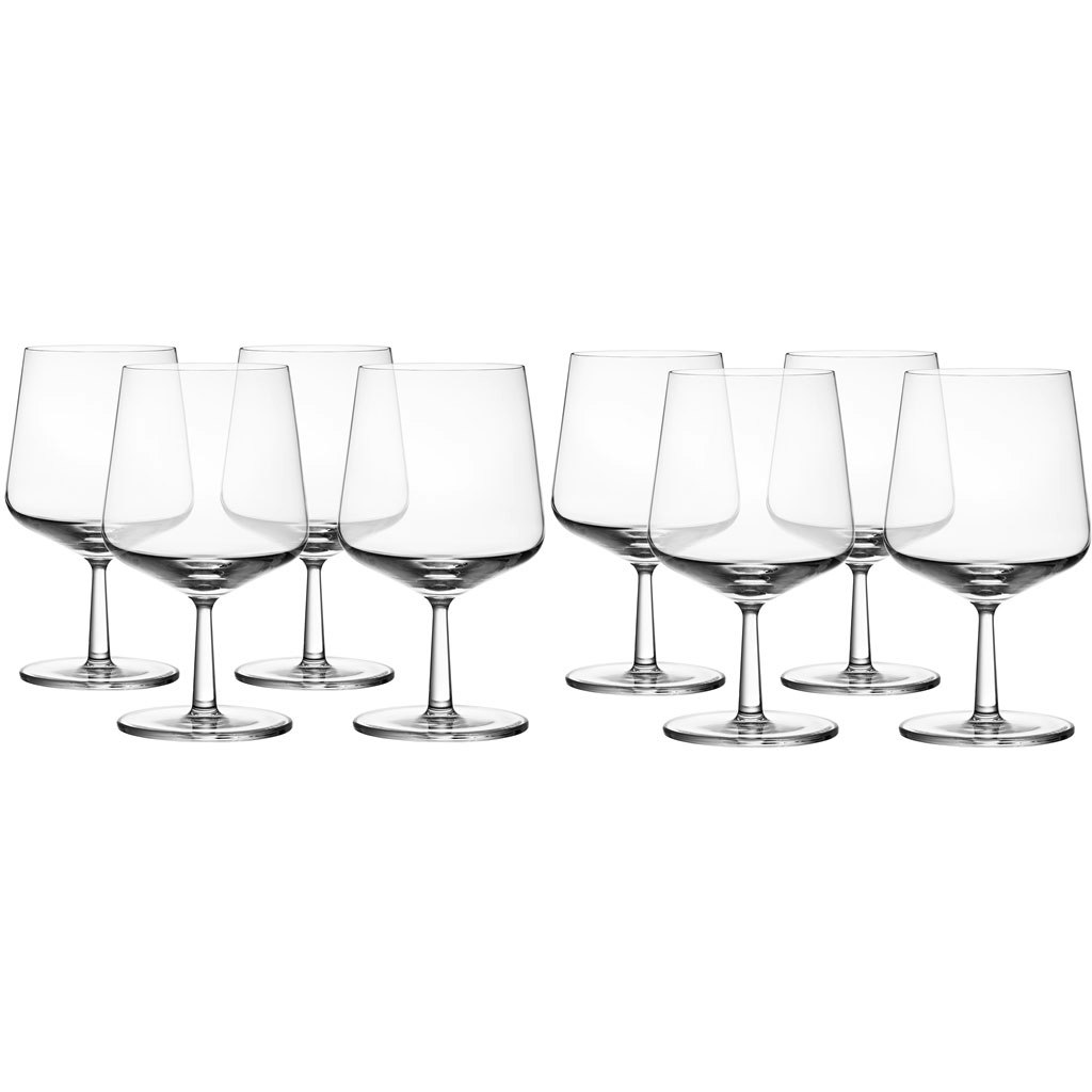 Iittala Essence &Ouml;l 48 Cl 8-pack - &Ouml;lglas Glas Klar - 1018246-8PCS