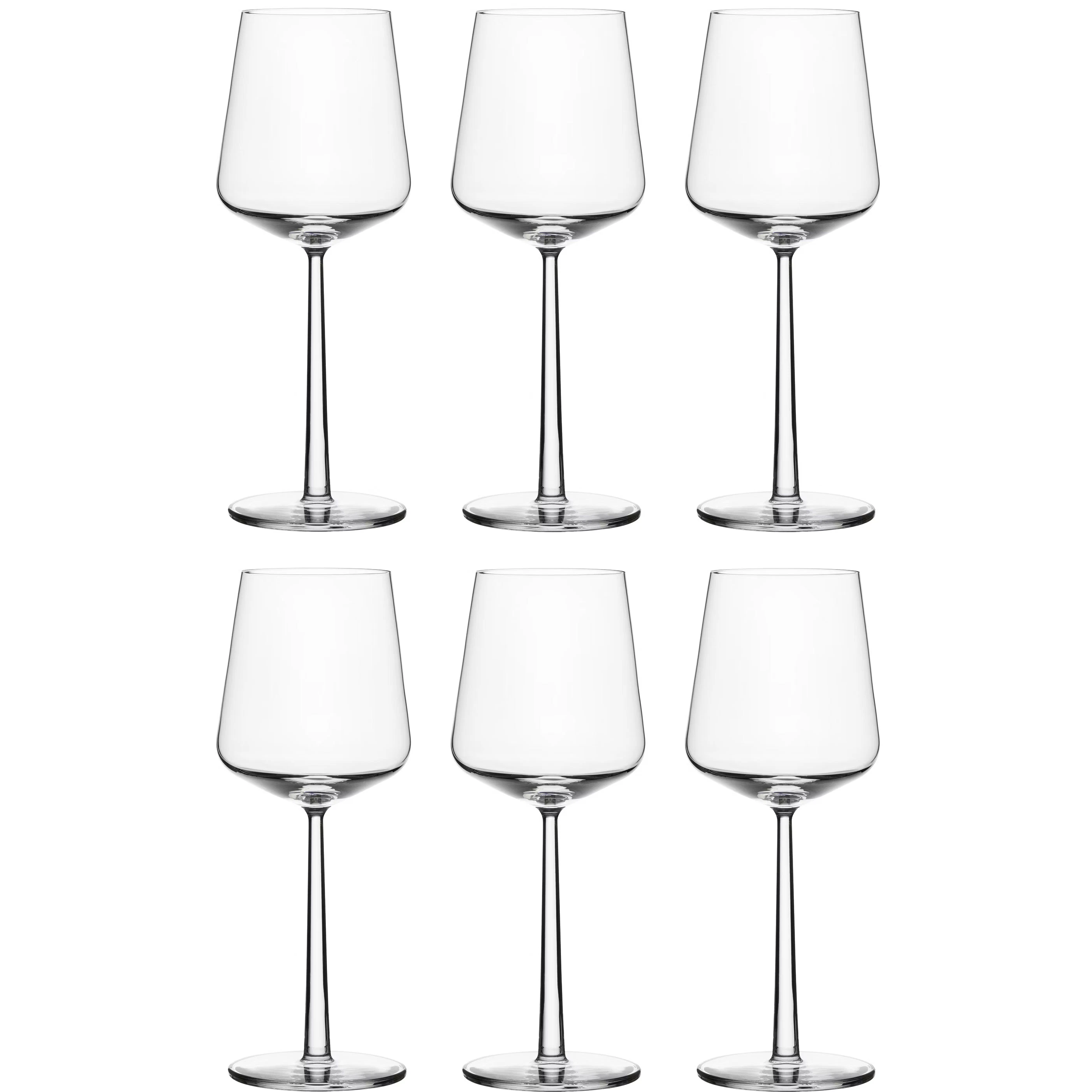 Iittala Essence R&ouml;dvins 45 Cl 6-pack - Vinglas Glas Klar - 1008568-6PCS