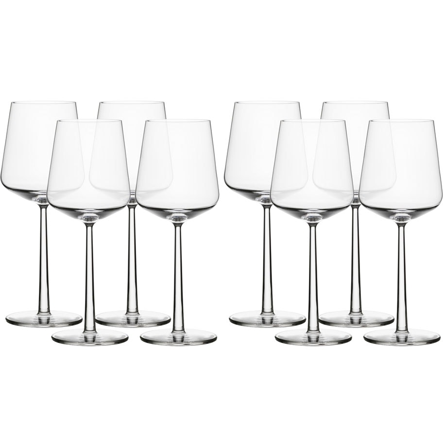Iittala Essence R&ouml;dvins 45 Cl 8-pack - Vinglas Glas Klar - 1009141-8PCS