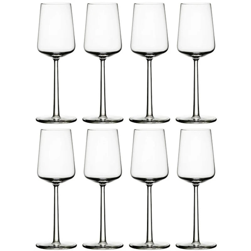 Essence Vitvinsglas 33 cl 8-pack