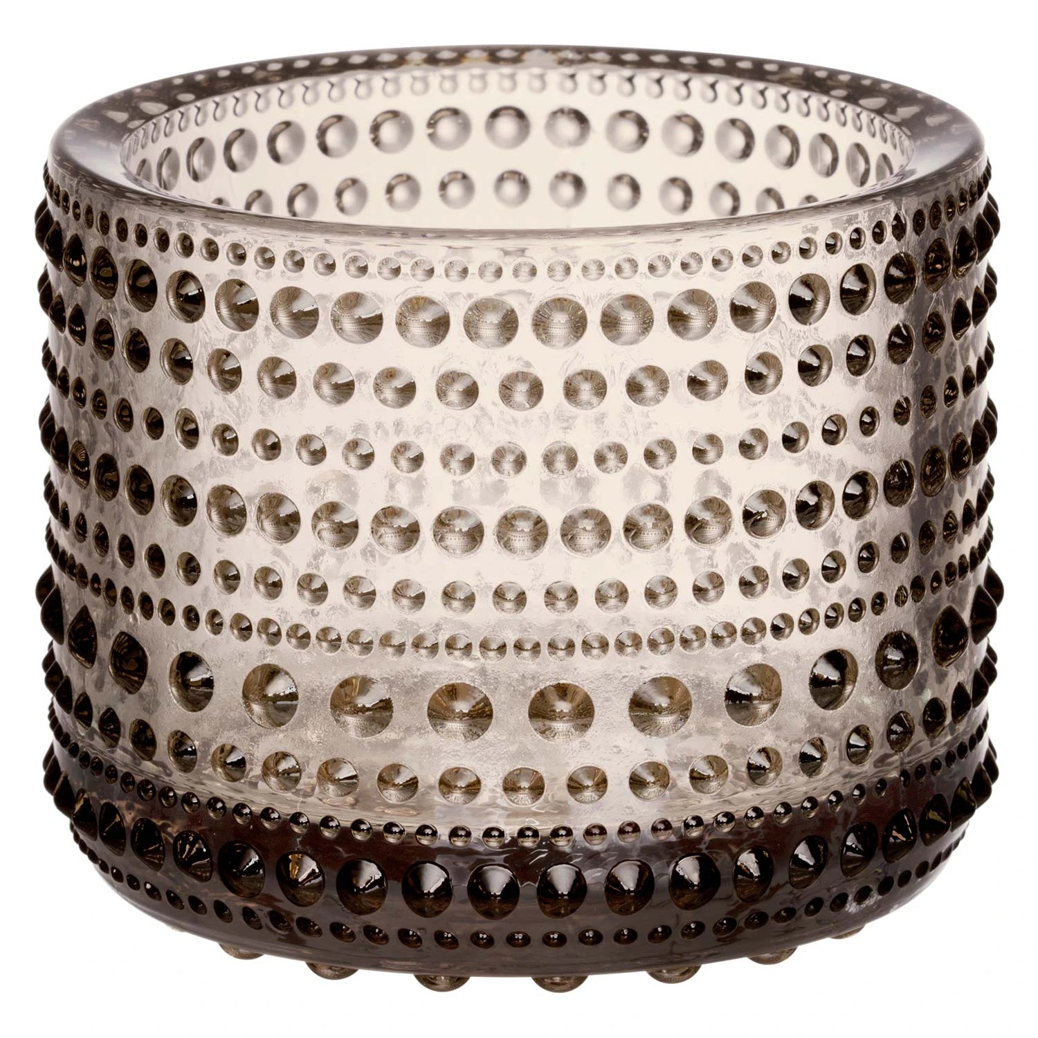 Iittala Kastehelmi Ljuslykta 6,4 Cm Linen - Ljuslyktor Glas Linen - 1051433