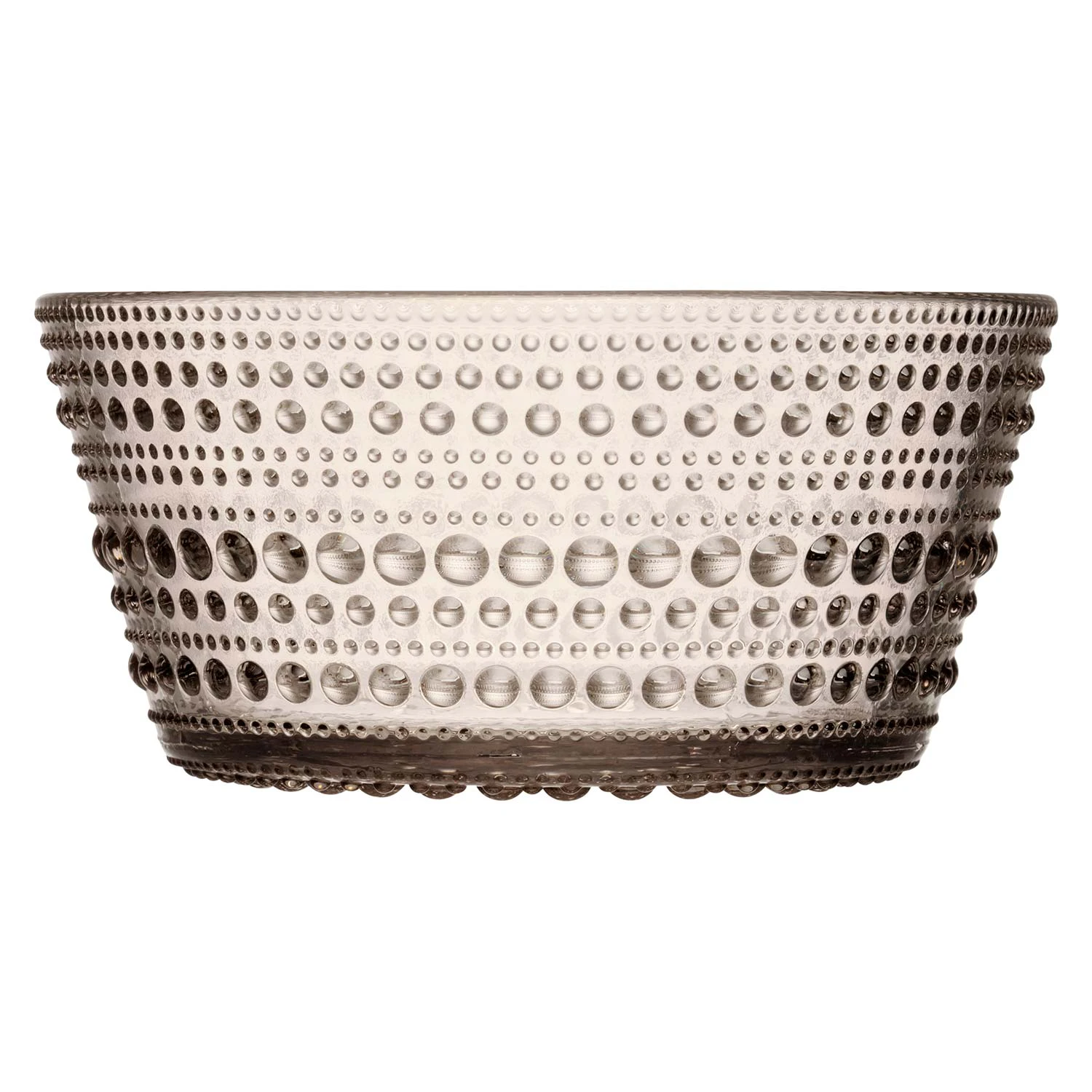 Iittala Kastehelmi Sk&aring;l 23 Cl Linne - Serveringssk&aring;lar Glas Linen - 1051168