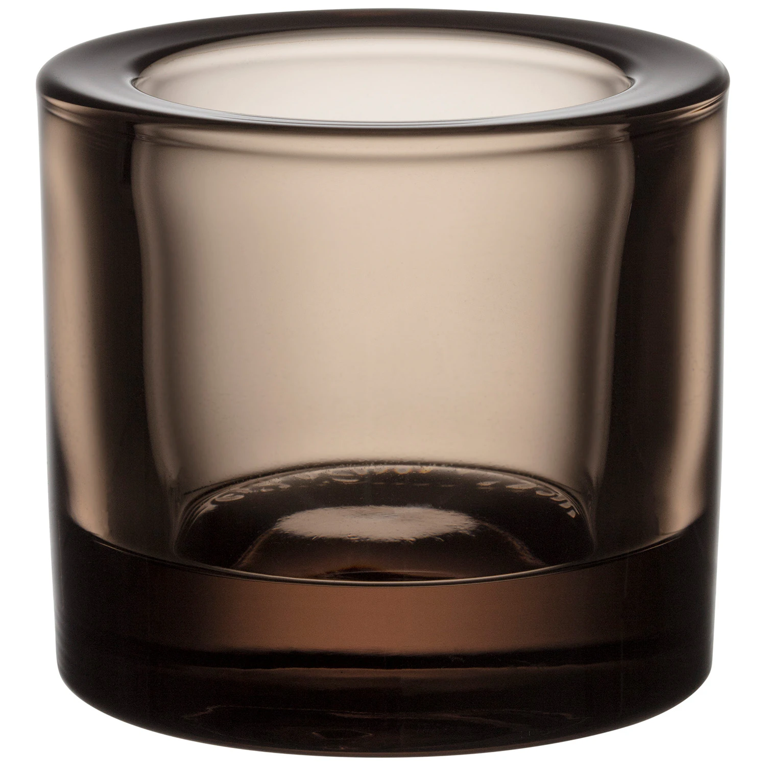 Iittala Kivi V&auml;rmeljuslykta 6 Cm Linen - Ljuslyktor Glas Linen - 1062235