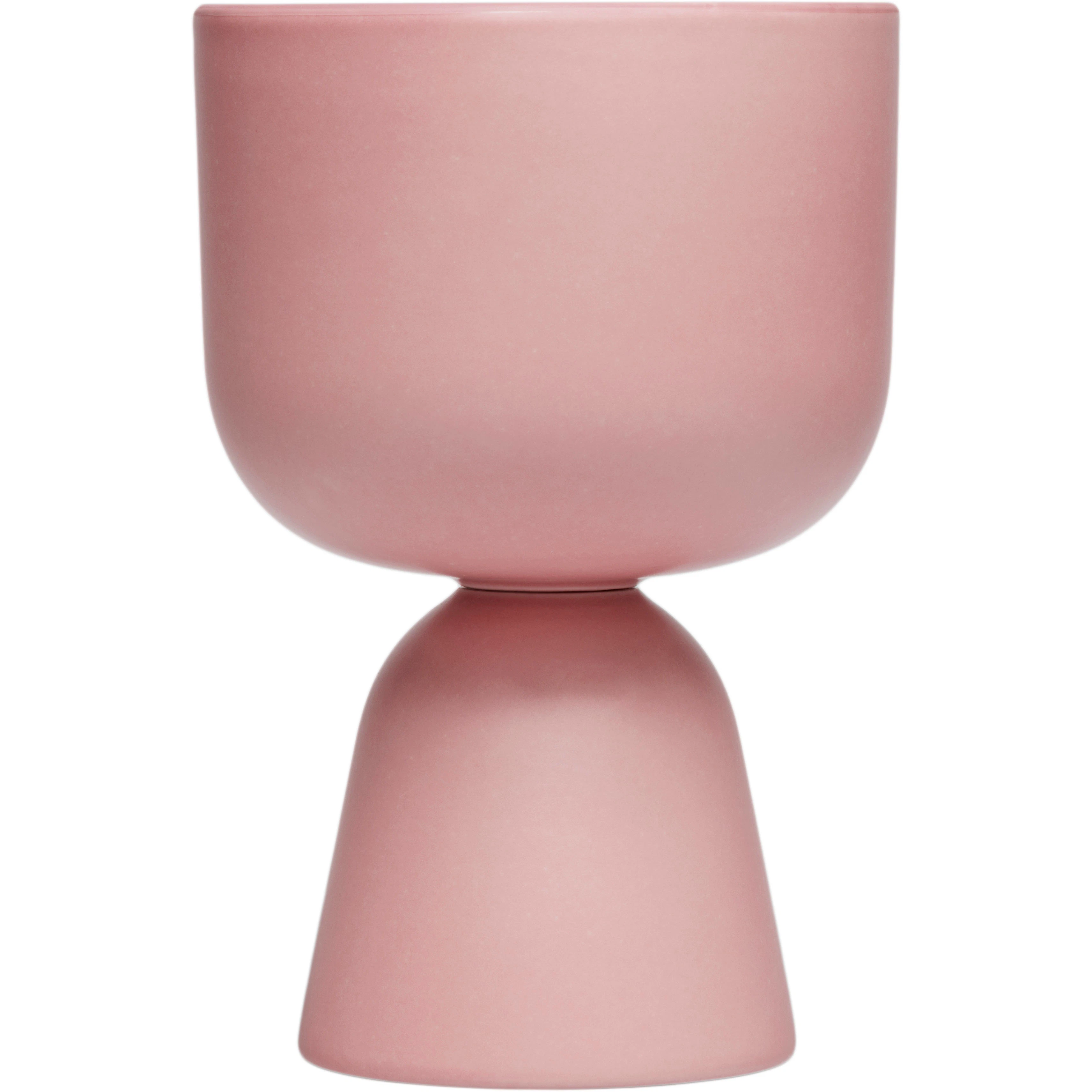 Iittala Nappula Kruka 19x12,5 Cm Ros - Krukor Keramik Ros (Rosa) - 1084098