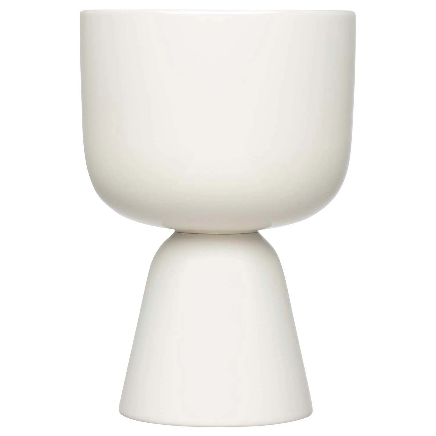 Iittala Nappula Kruka 23x15 Cm Vit - Krukor Keramik Vit - 1051509