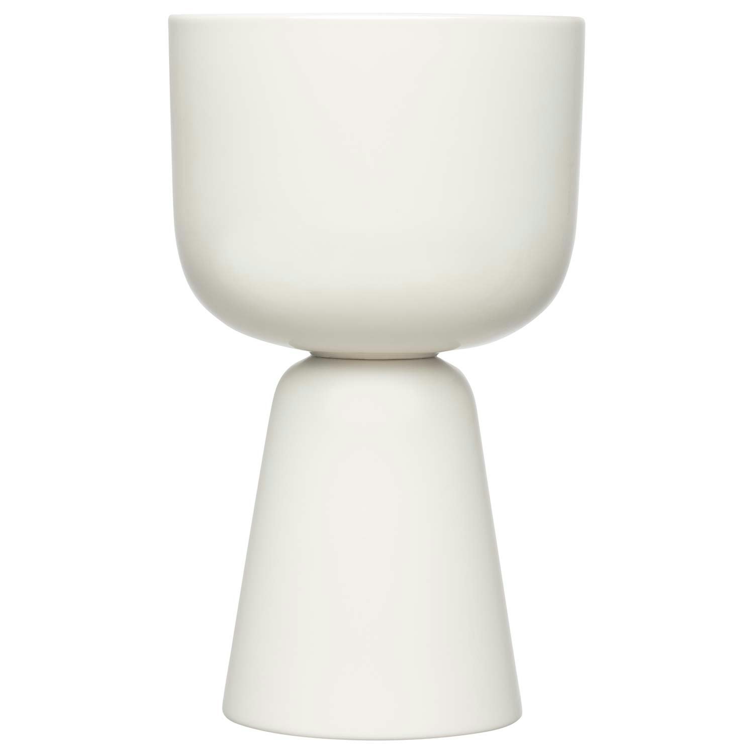 Iittala Nappula Kruka 26x15 Cm Vit - Krukor Keramik Vit - 1051520