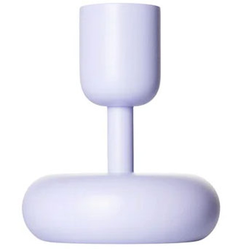 Nappula Ljusstake 107 mm, Ljuslila