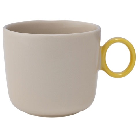 Iittala Play Mugg 35 Cl Beige / Gul - Kaffekoppar Vitroporslin Beige - 1074582
