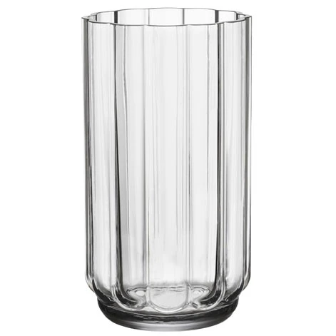 Iittala Play Vas 180 Mm Klar - Vaser Munbl&aring;st Glas Klar - 1078185