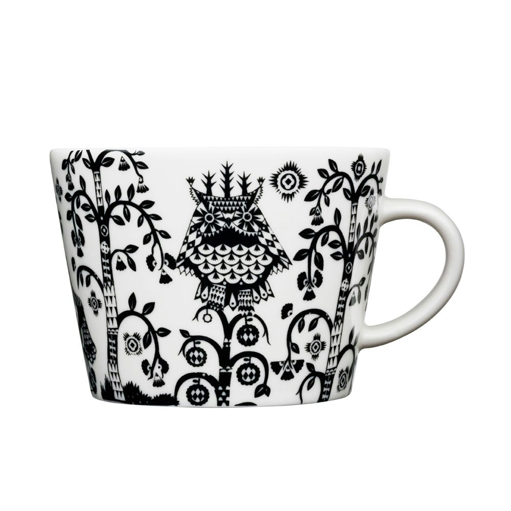 Iittala Taika Kaffe/cappuccinokopp 20 Cl Svart - Kaffekoppar Porslin Svart - 1012506