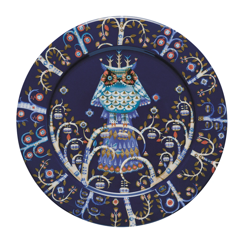 Iittala Taika Tallrik 27 Cm Bl&aring; - Mattallrikar Porslin Bl&aring; - 1011635