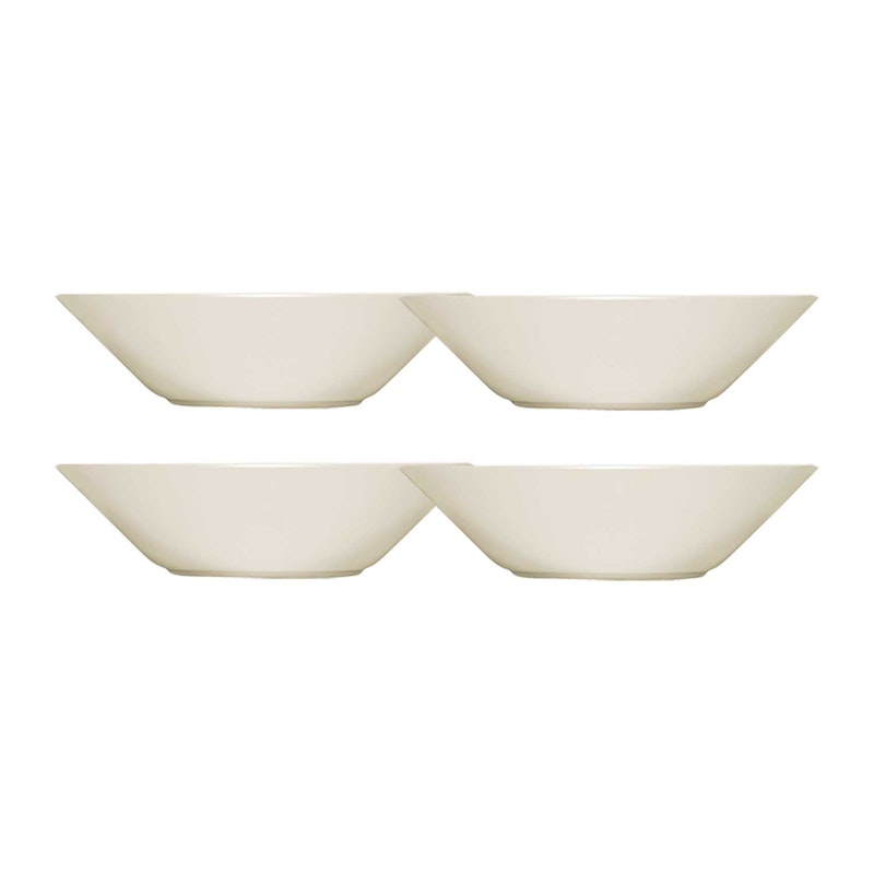 Teema Skål 21 cm Vit, 4-Pack