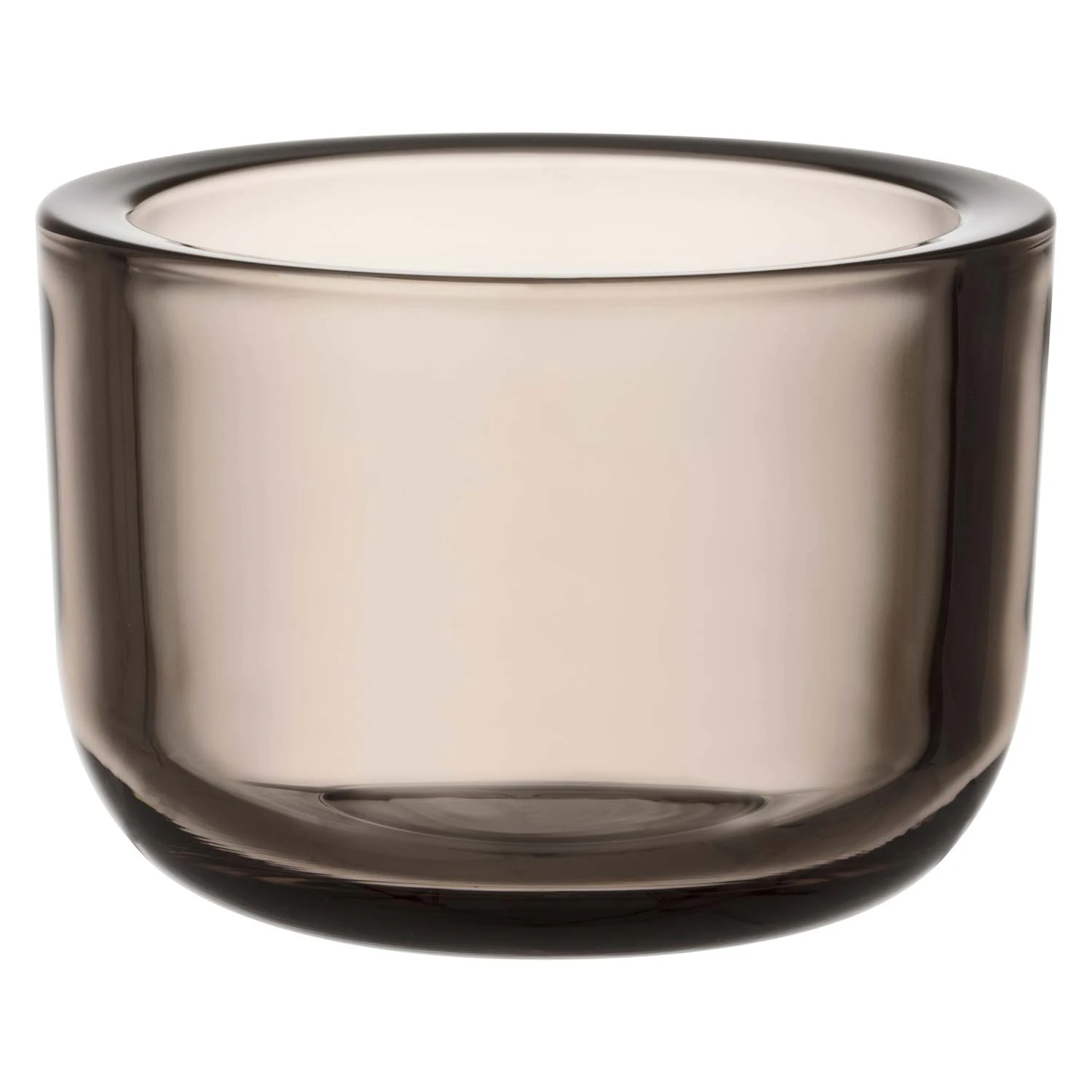Iittala Valkea Ljuslykta 6 Cm Linen - Ljuslyktor Glas Linen - 1051332