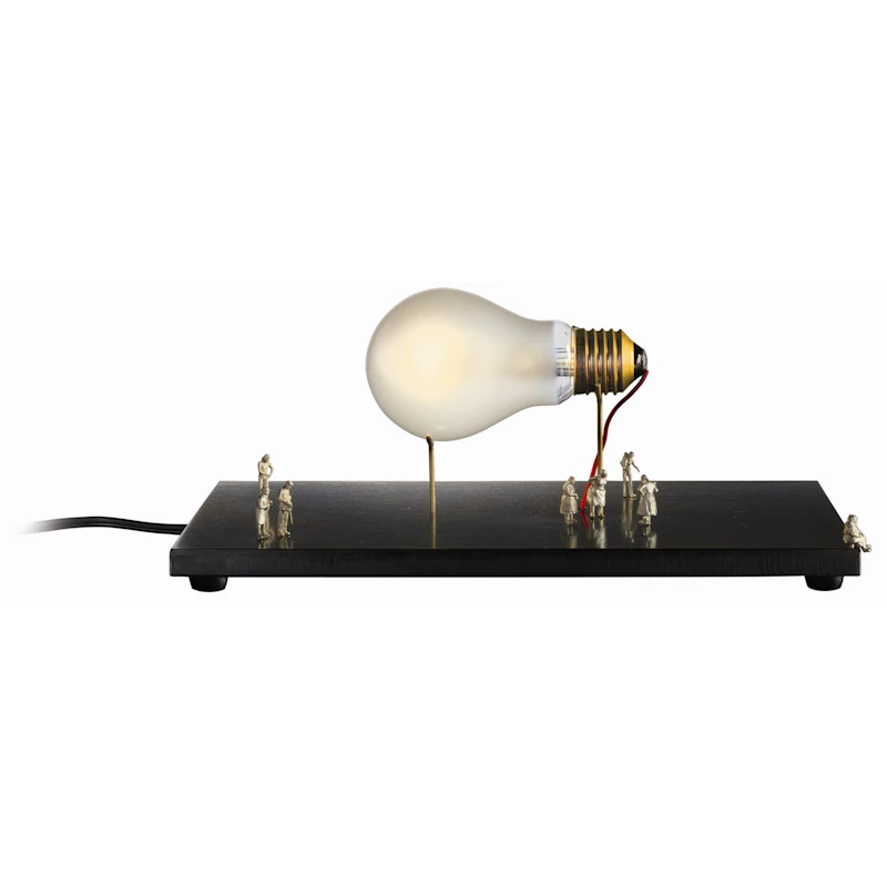 I Ricchi Poveri Monument for a Bulb Bordslampa