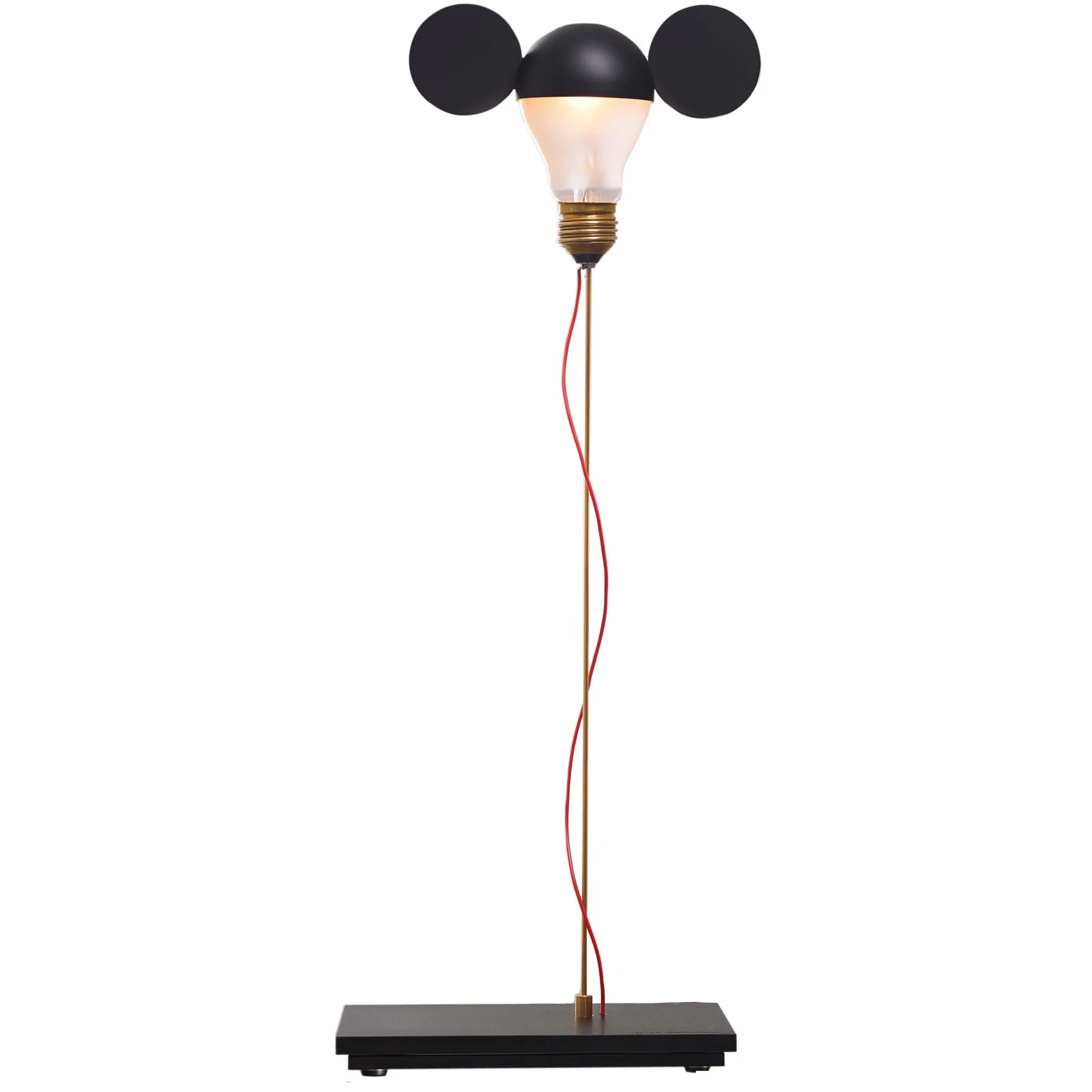 Ingo Maurer I Ricchi Poveri Toto Bordslampa Svart - Bordslampor Mässing Svart - 1927030