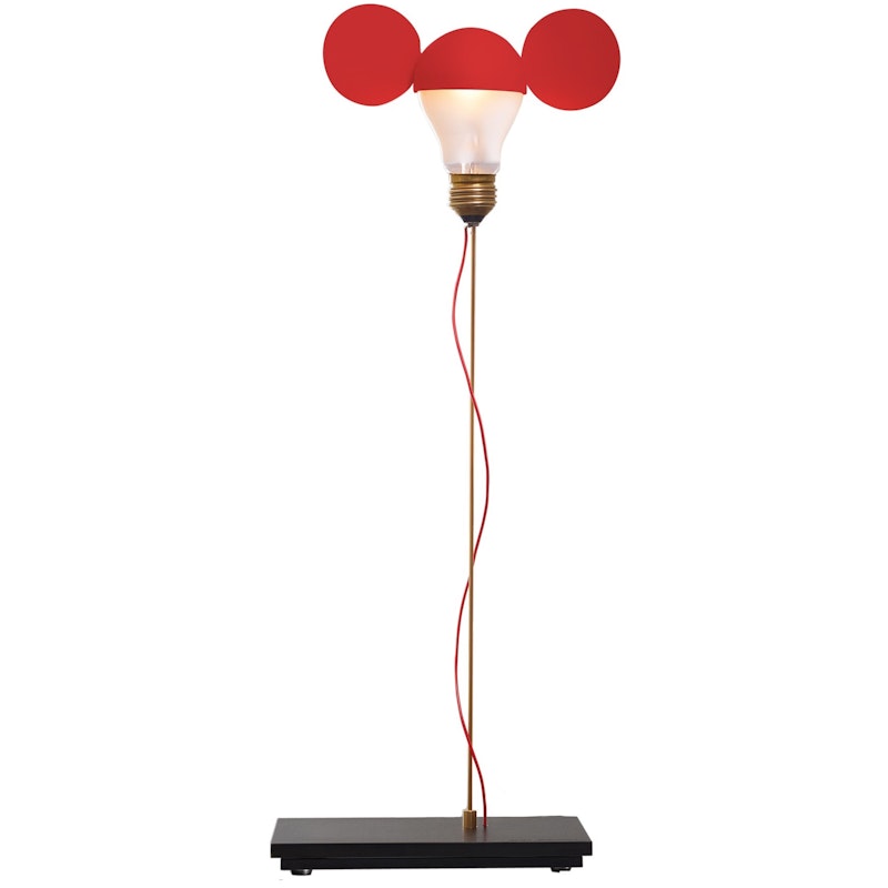 I Ricchi Poveri Toto Bordslampa, Röd