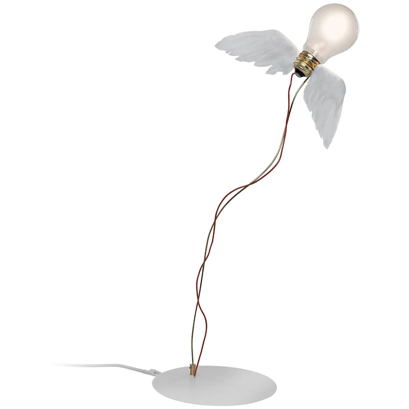 Lucellino Bordslampa, Vit