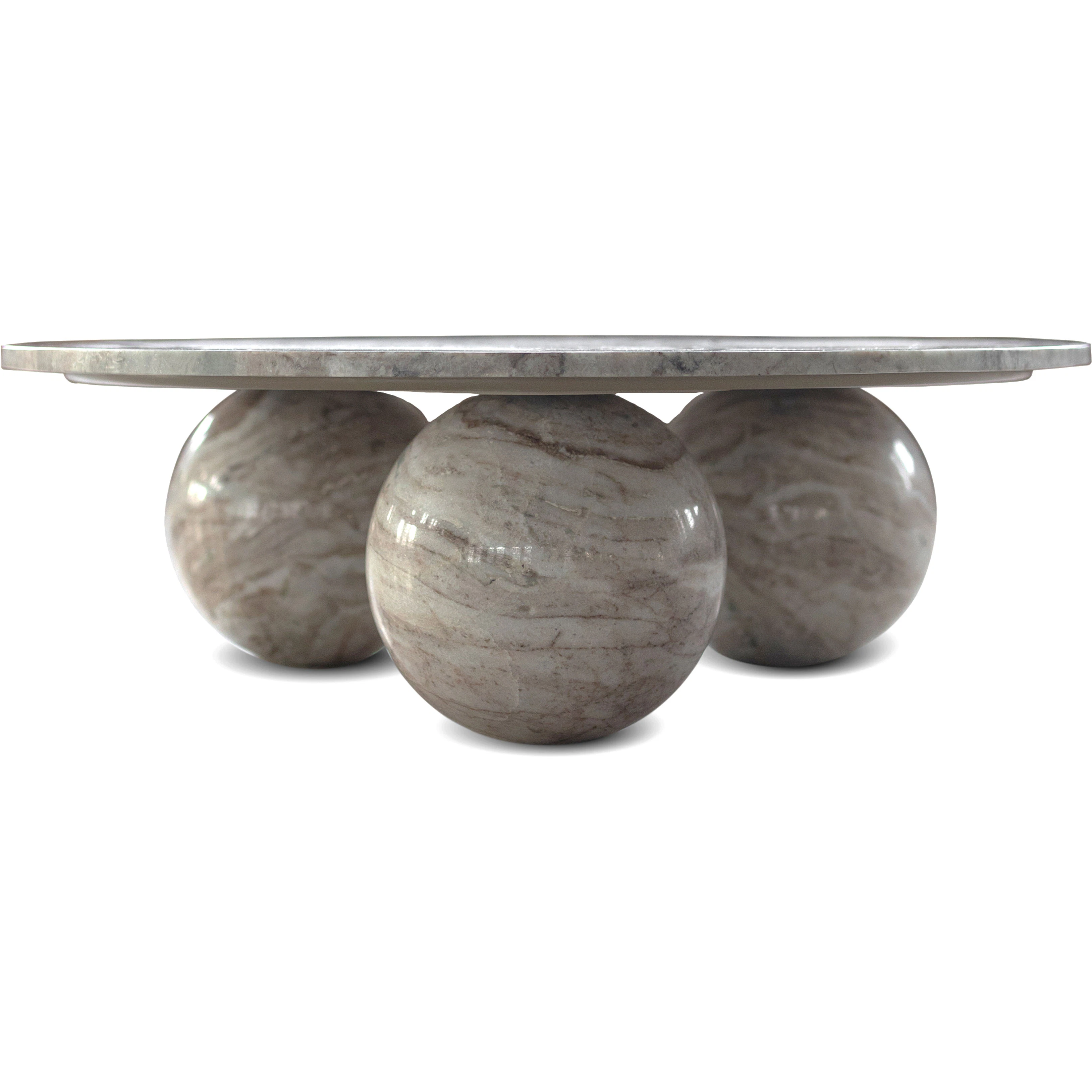 Jakobsdals Sphira Soffbord 100 Cm Beige - Soffbord Marmor Beige - N812327-12