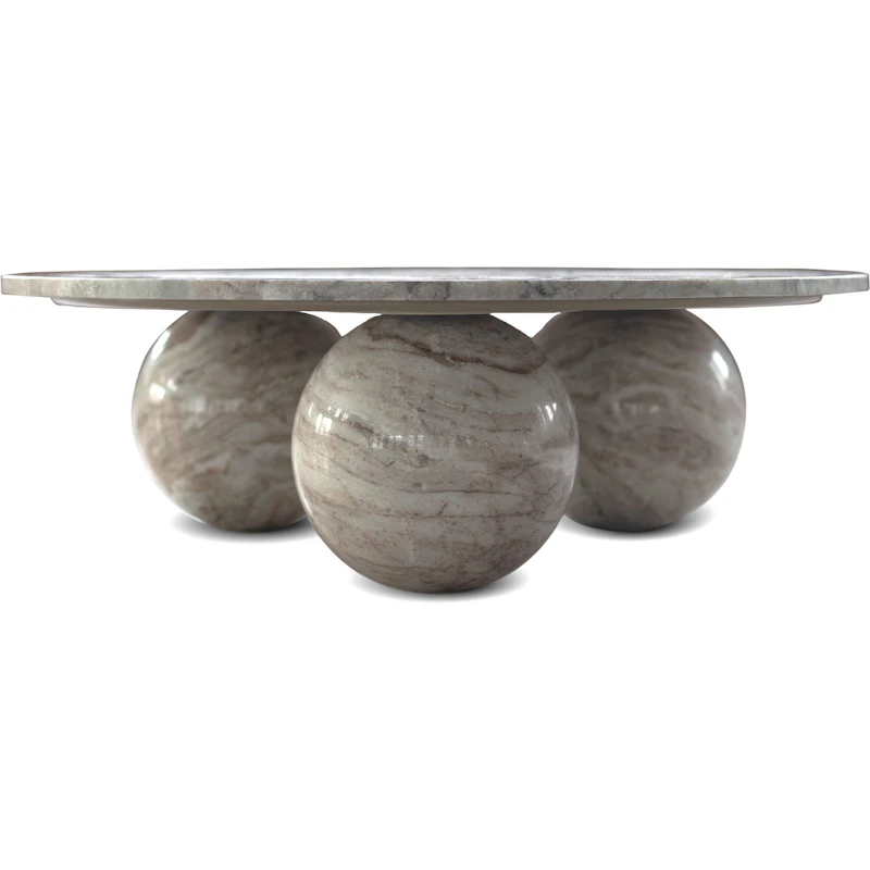 Sphira Soffbord 100 cm, Beige