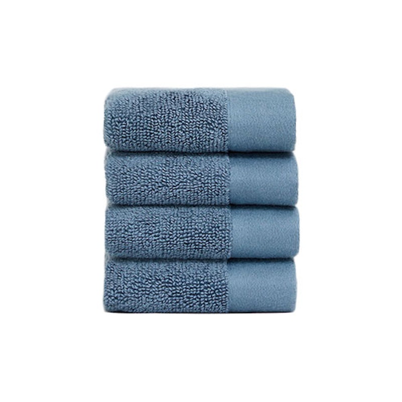 Ansiktshandduk 30x30 cm 4-pack, North Sea Blue