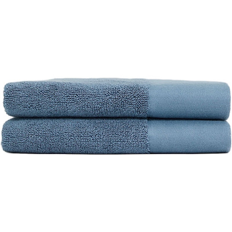 Gästhandduk 40x70 cm 2-pack, North Sea Blue