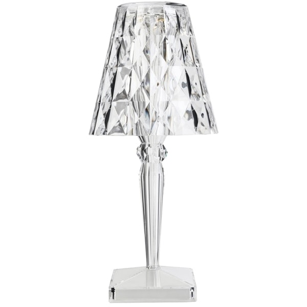 Kartell Big Battery Bordslampa Klar - Bordslampor Pmma Klar - 09470B4