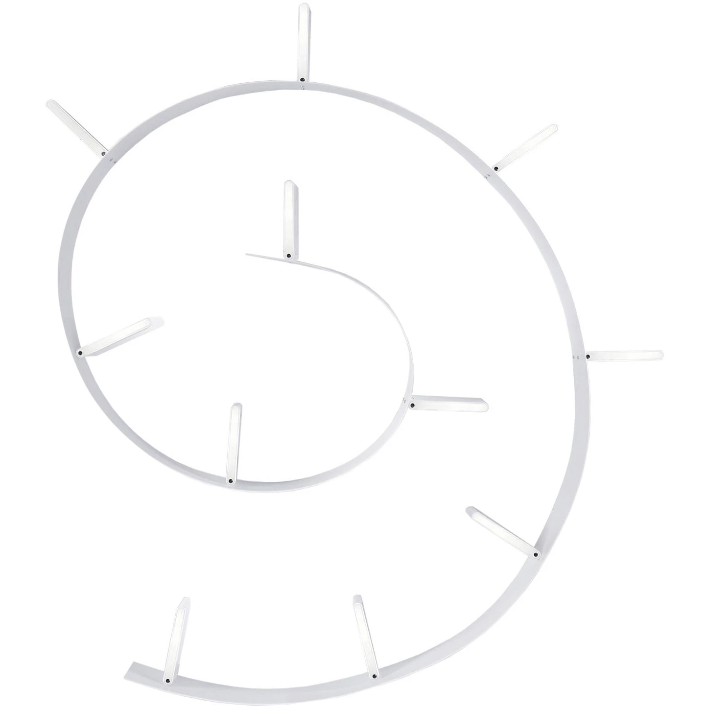 Kartell Bookworm Bokhylla Medium Vit - V&auml;gghyllor Pvc Vit - 800503