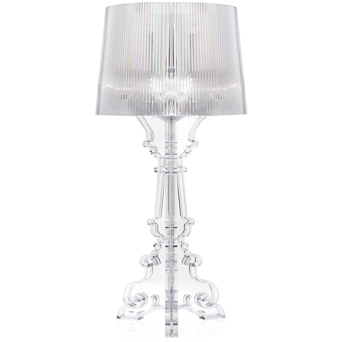 Kartell Bourgie Bordslampa Klar - Bordslampor Polykarbonat 2.0 Klar - G9070B4