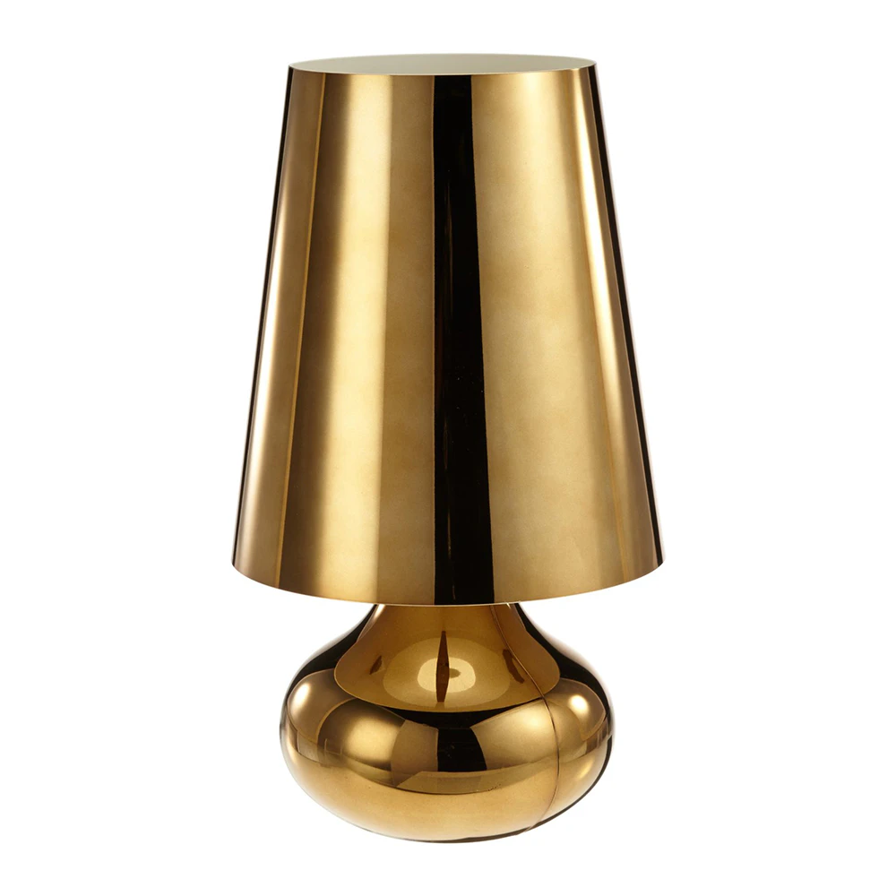 Kartell Cindy Lampa M&ouml;rkguld - Bordslampor Abs-plast Guld - 9100M2