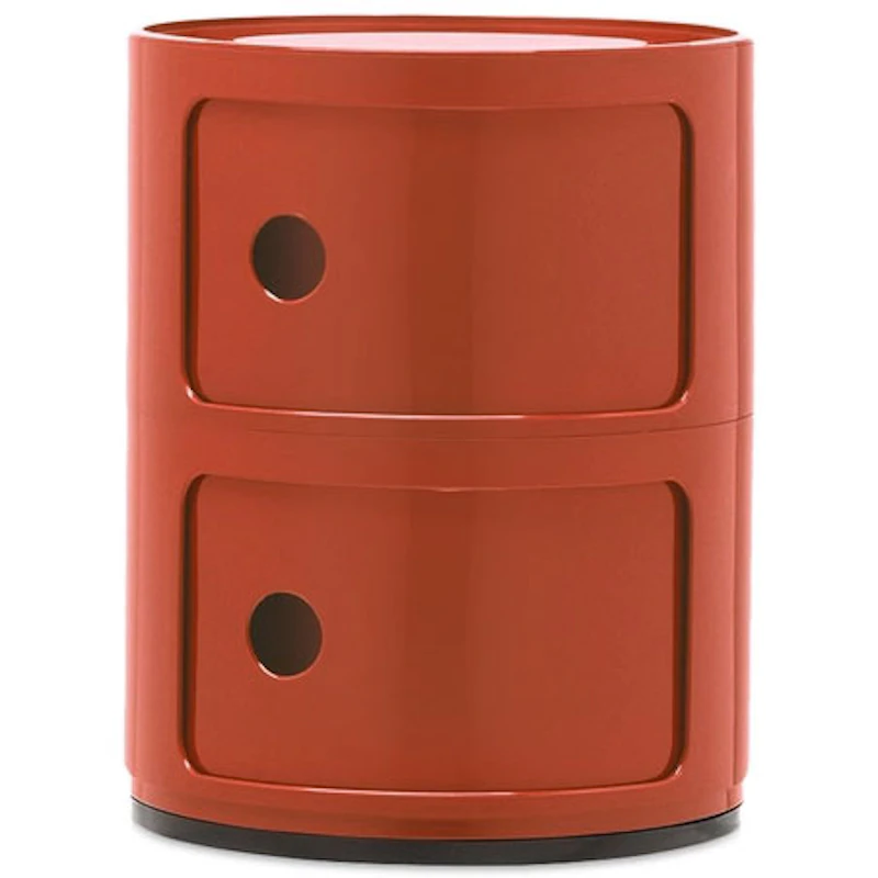 Componibili Classic Förvaring Med 2 Fack, Orange