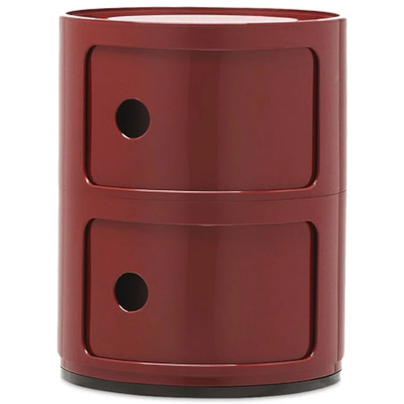 Componibili Classic Förvaring Med 2 Fack, Vinröd