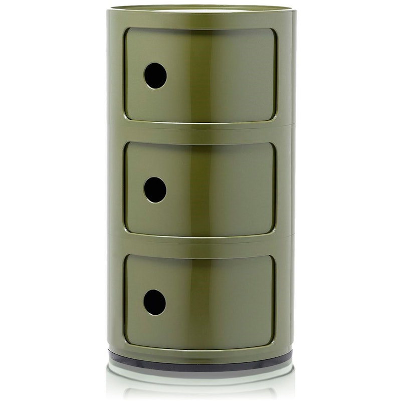 Componibili Classic Förvaring Med 3 Fack, Grön