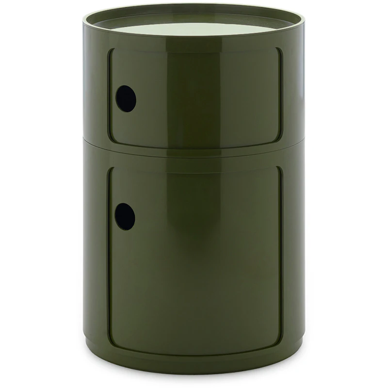 Componibili New Big Förvaring Med 2 Fack, Grön