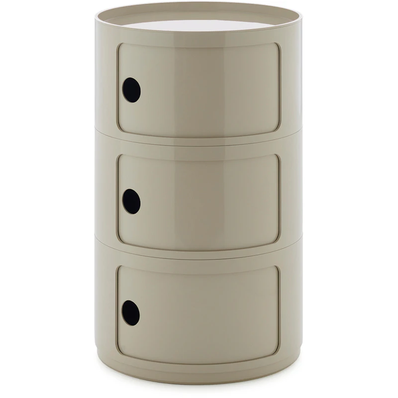 Componibili New Big Förvaring Med 3 Fack, Dove Grey