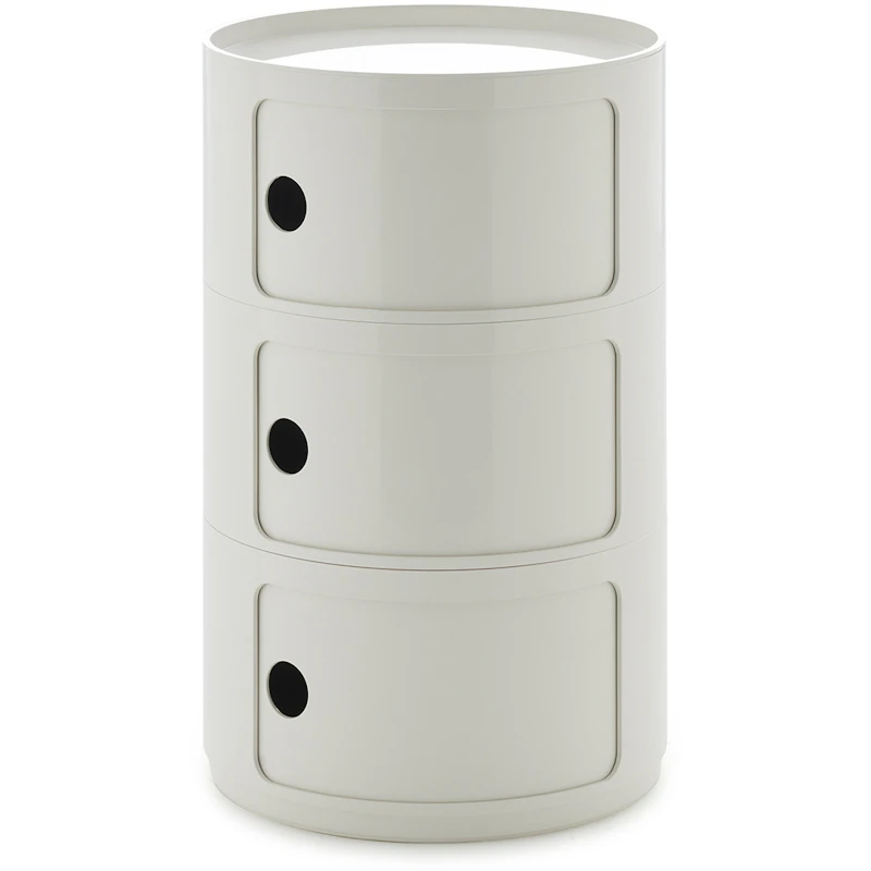 Componibili New Big Förvaring Med 3 Fack, Vit