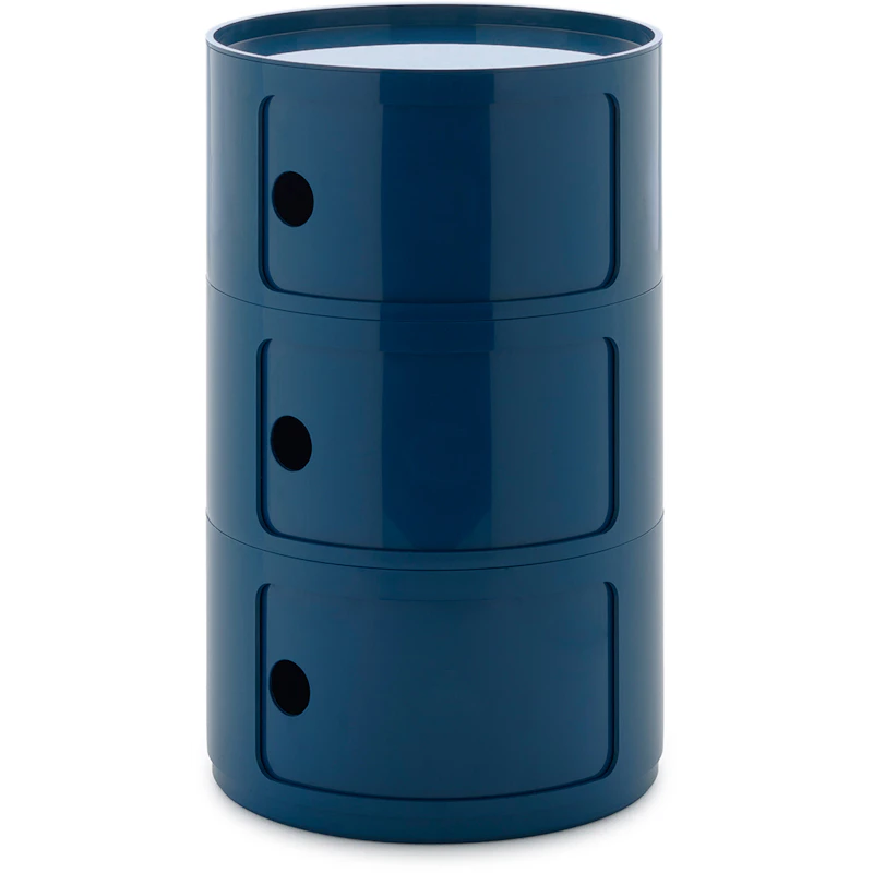 Componibili New Big Förvaring Med 3 Fack, Blå