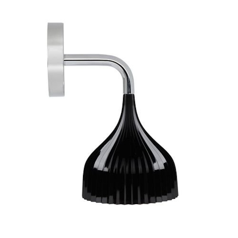 È Vägglampa, Svart